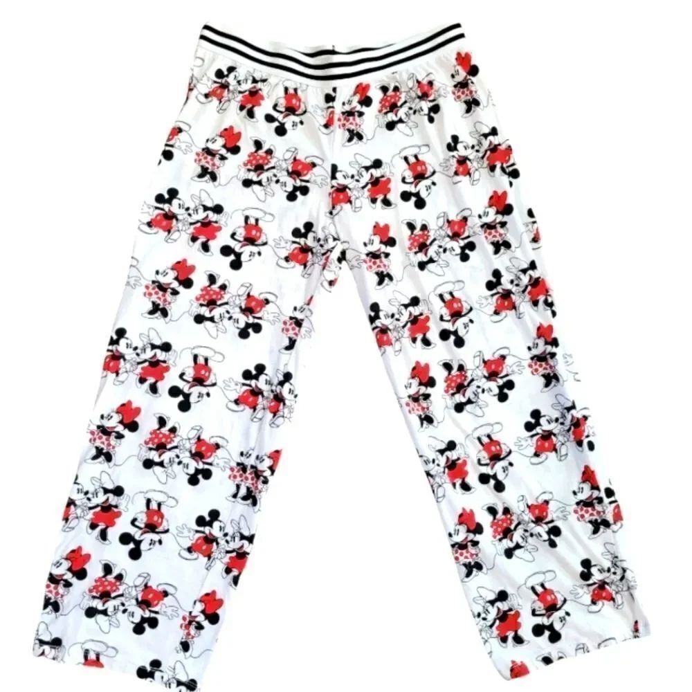 EC DISNEY MICKEY & MINNIE P.J./LOUNGE PANTS SZ. M